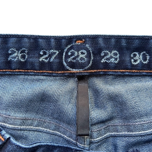 Earnest Sewn navy denim jeans| SZ 28 - Picture 5 of 9